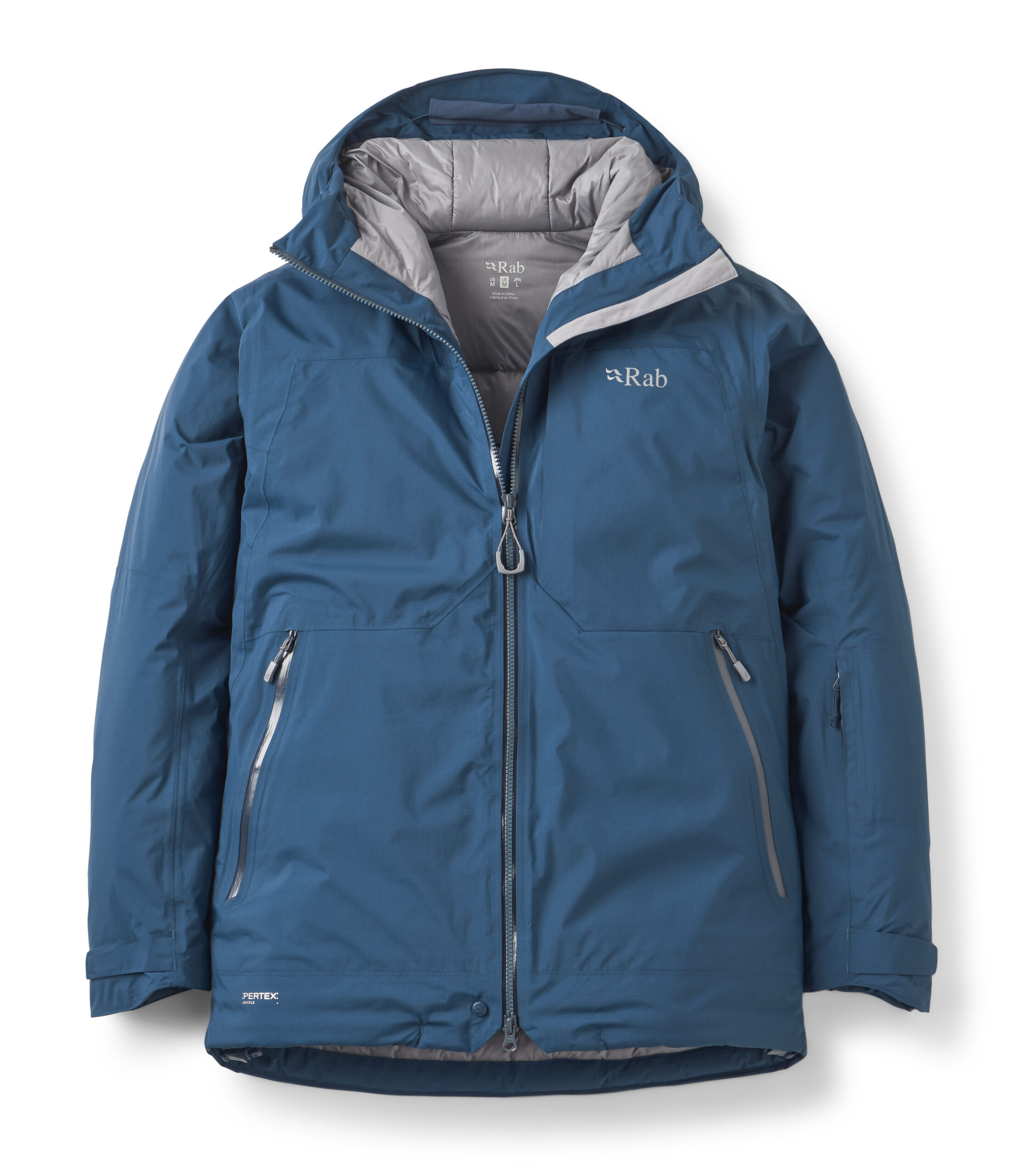 Optical Down Jacket Tempest Blue