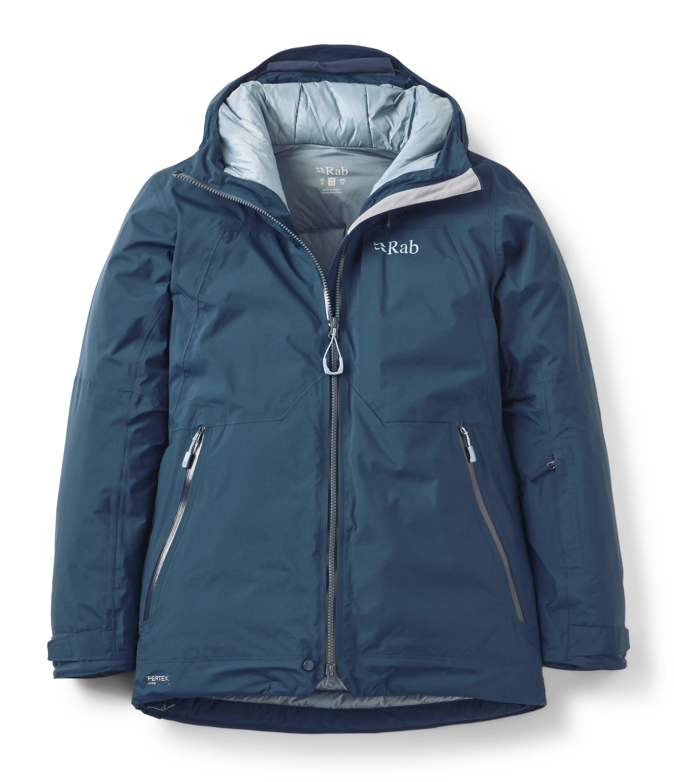 Optical Down Jacket Wmns Tempest Blue