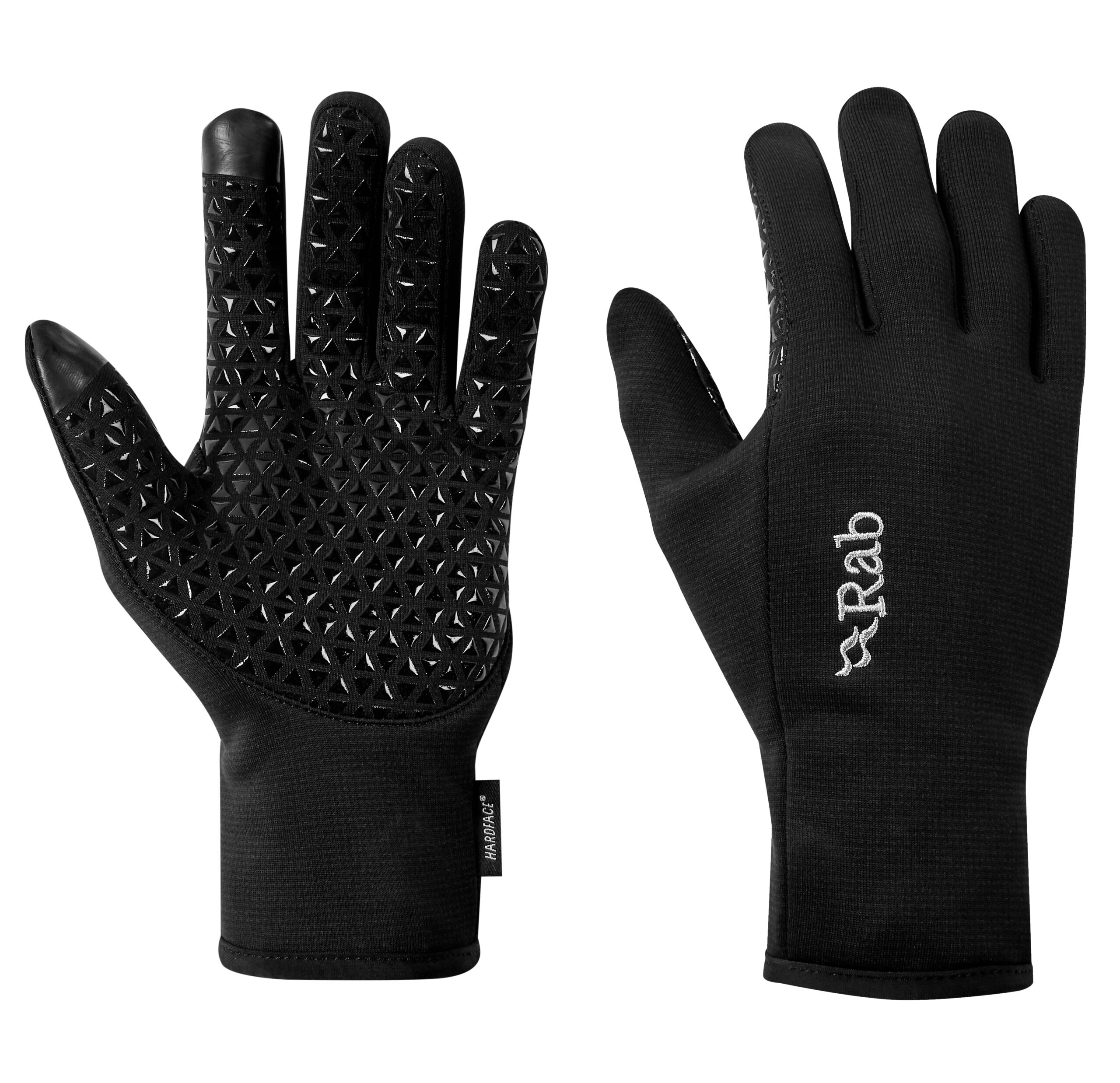Phantom Contact Grip Gloves Black