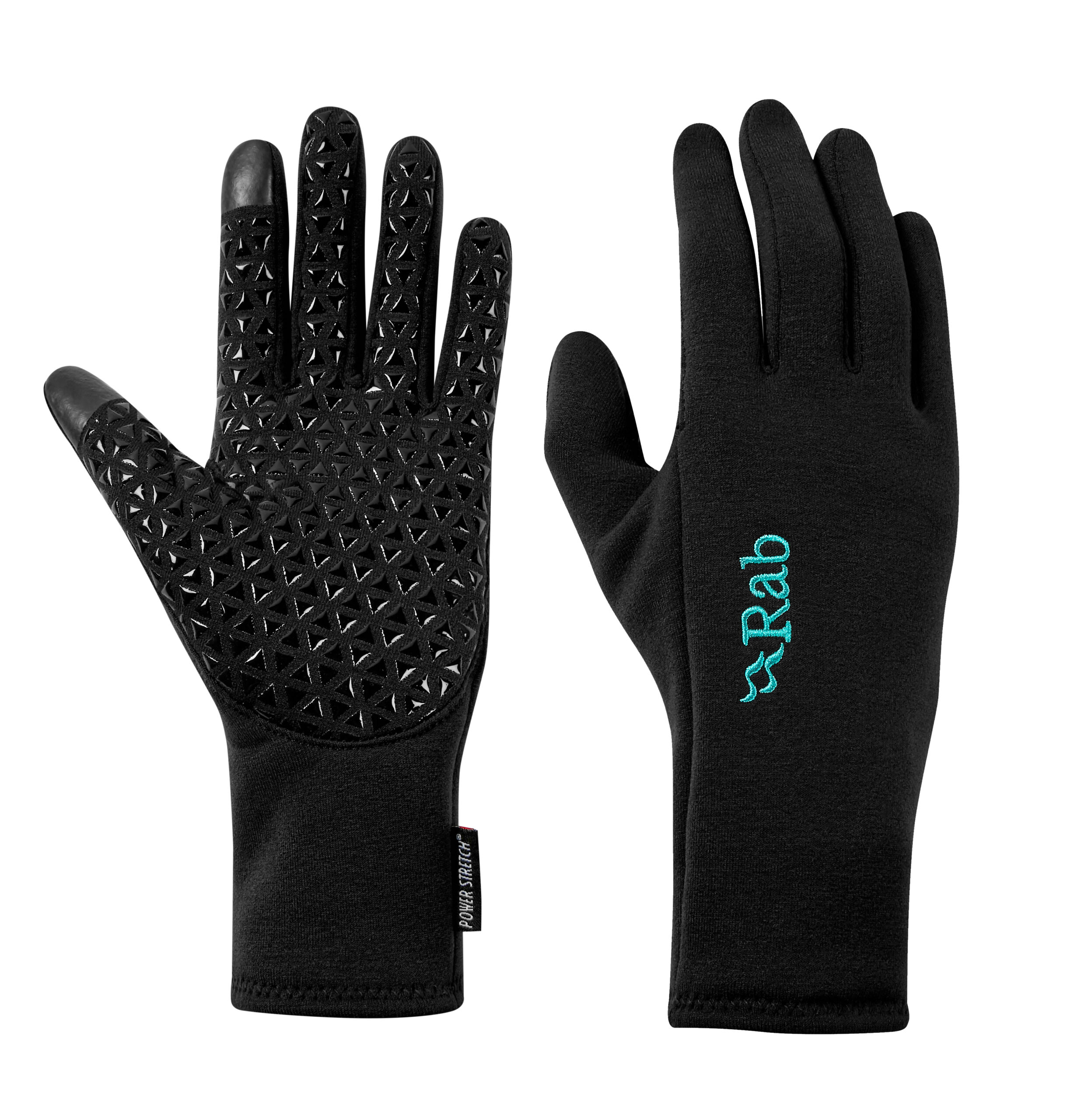Power Stretch Contact Grip Gloves Wmns Black