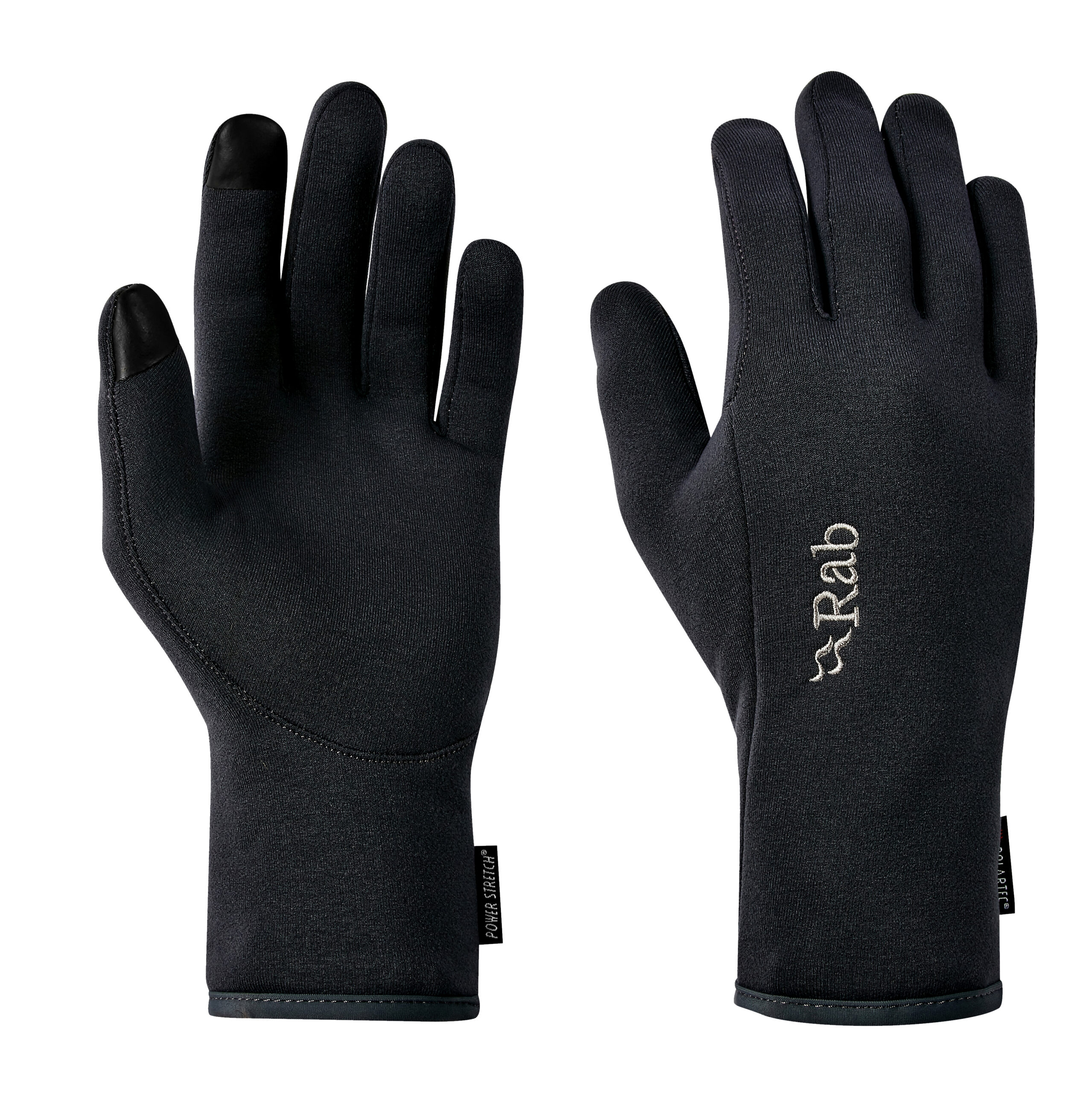 Power Stretch Contact Gloves Black