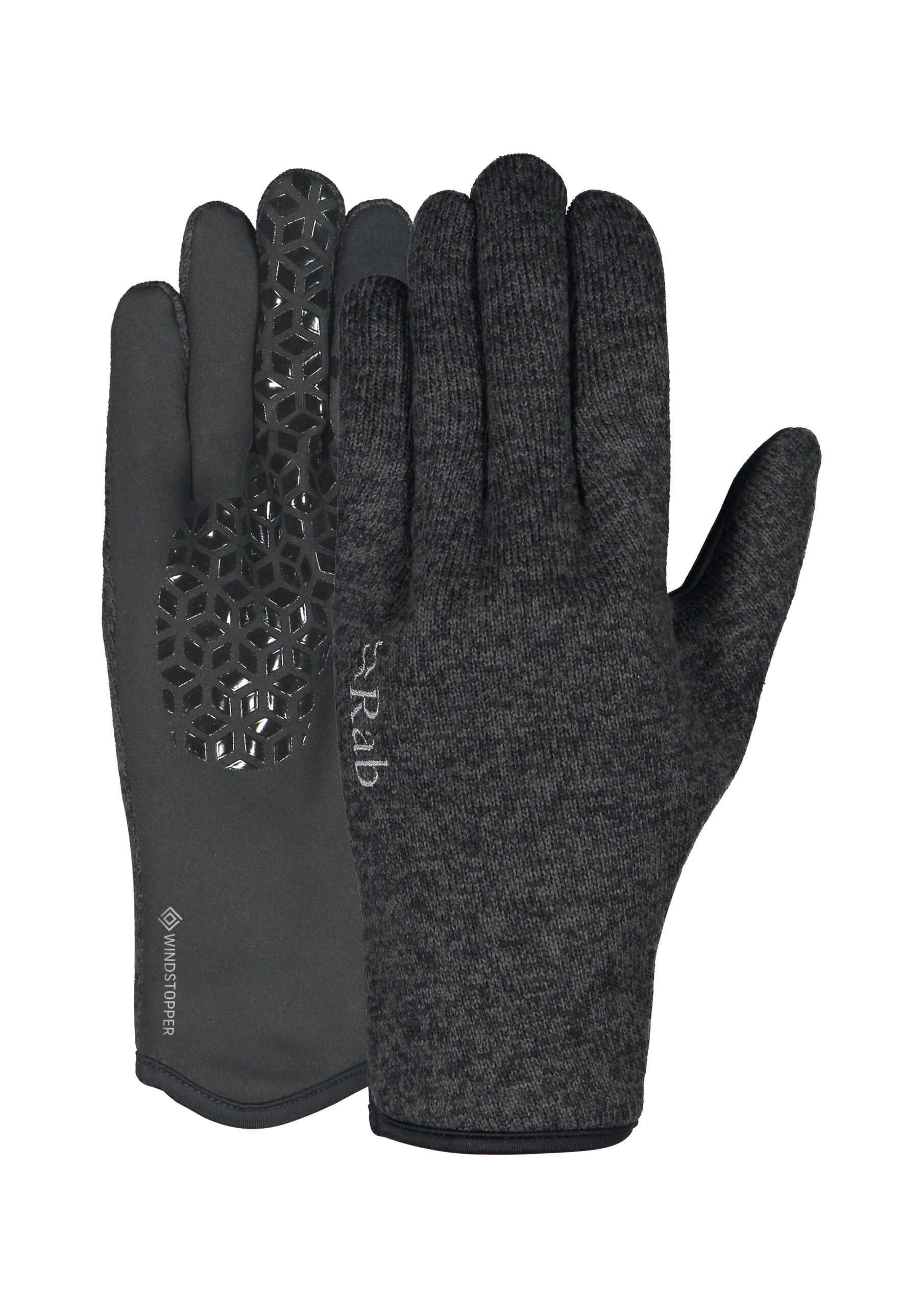 Quest Windstopper Gloves Anthracite
