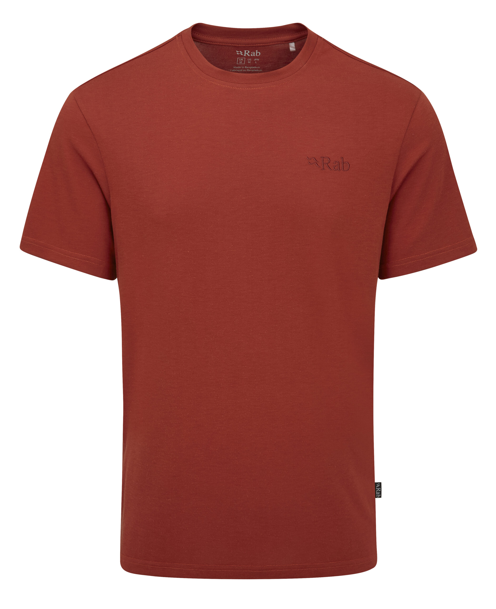 Crimp Logo Tee Tuscan Red