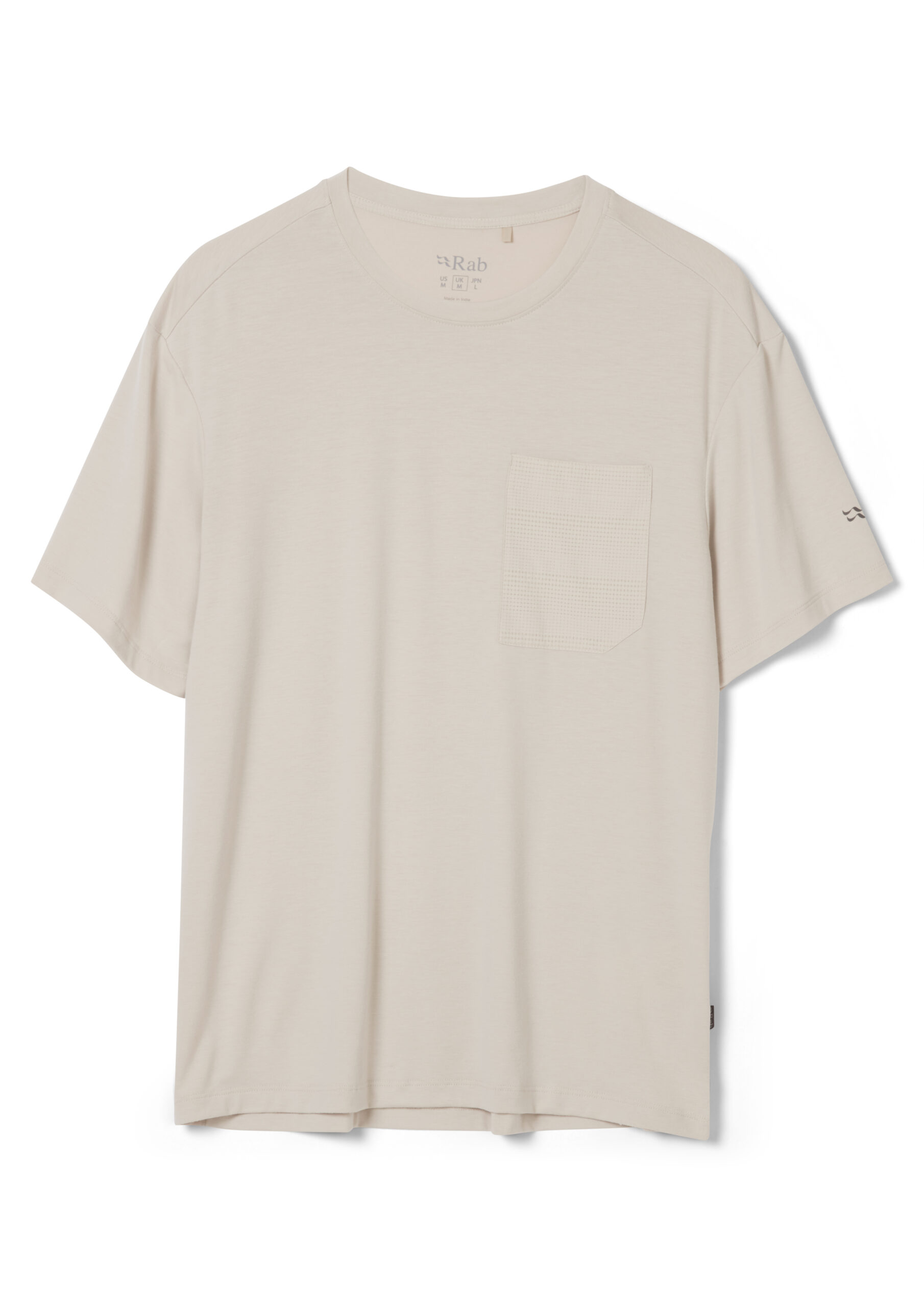 Rivelin Pocket Tee Pebble