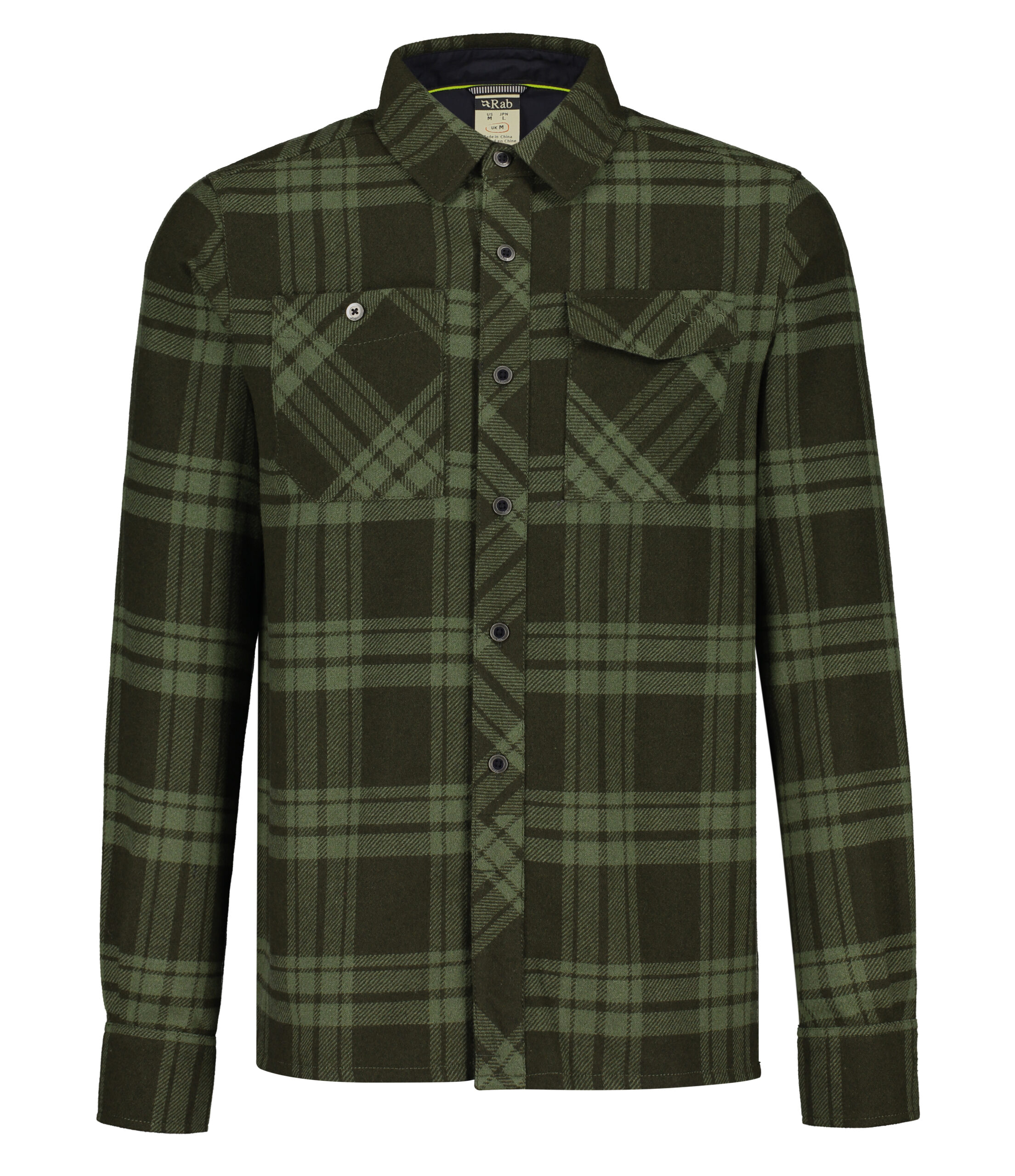 Perimeter LS Shirt Chlorite Green