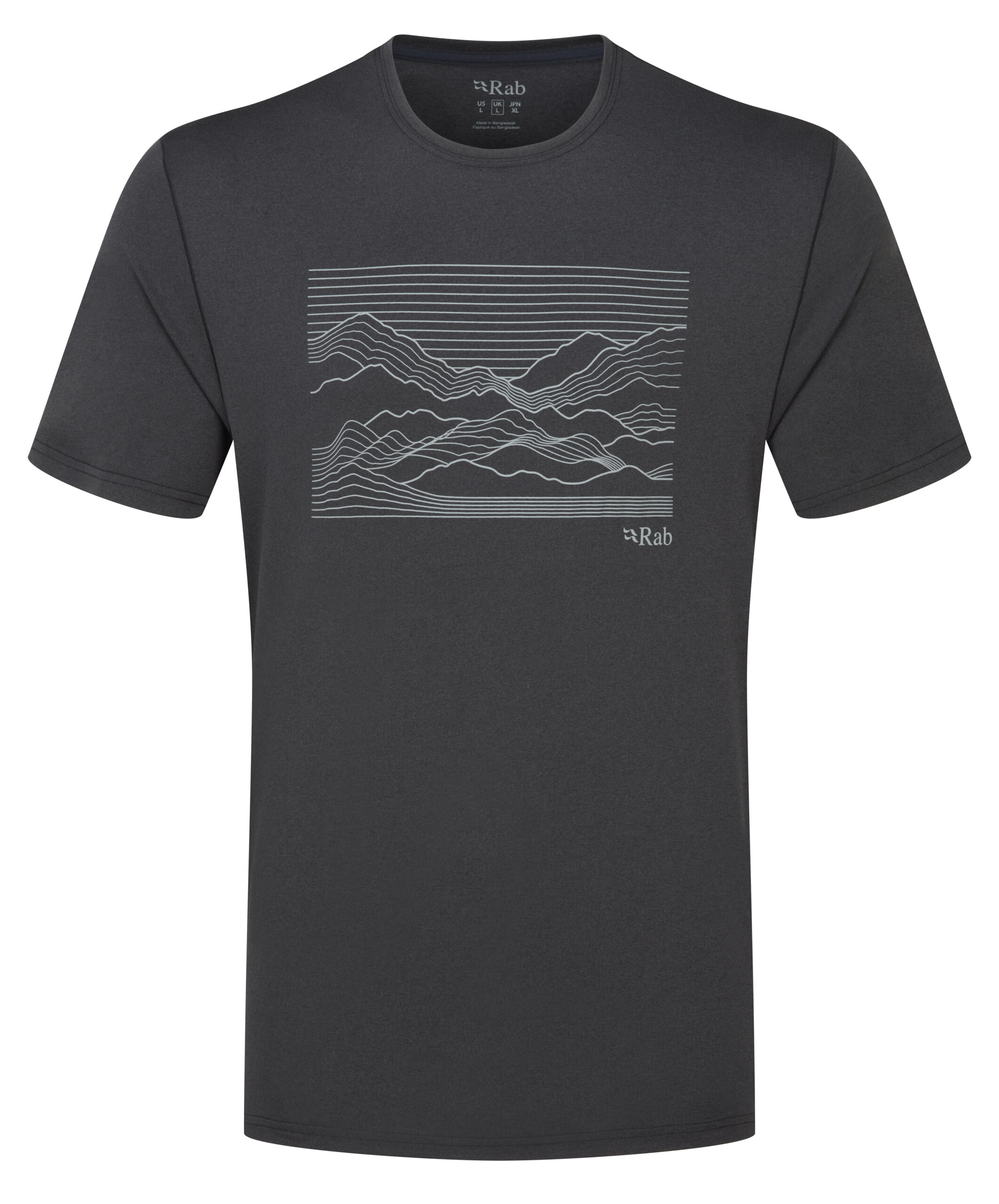 Mantle Outline Tee Ebony