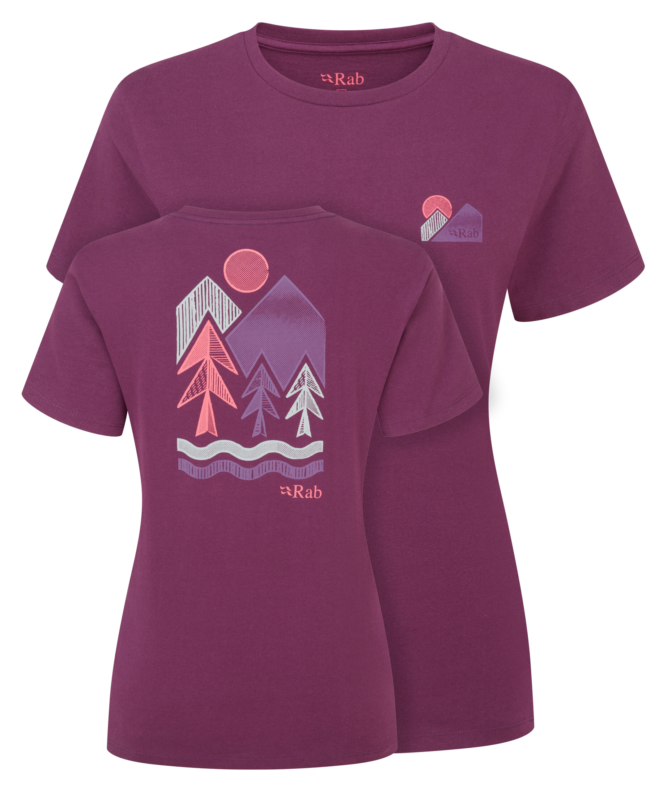 Tuku Vista Tee Wmns Mulberry