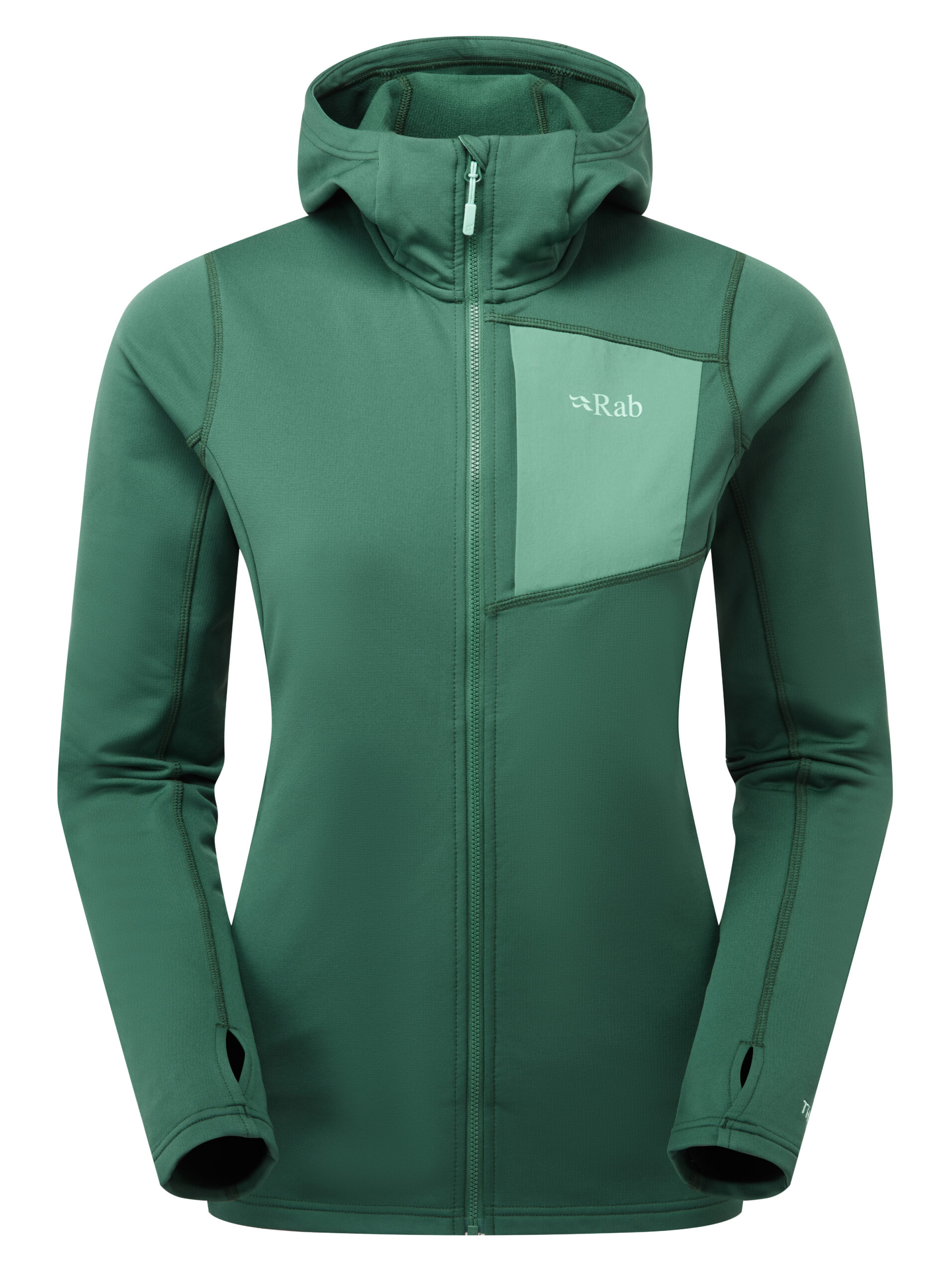 Superflux Hoody Wmns Green Slate